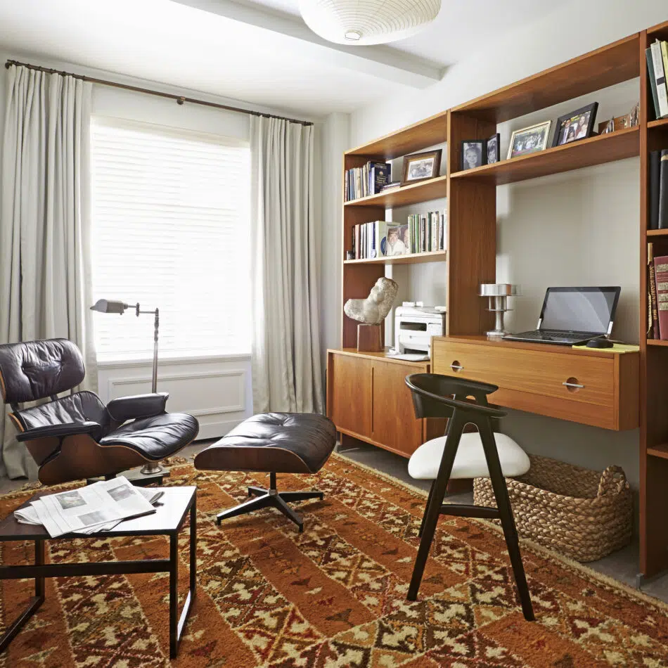 Alexander Doherty-designed home office on the Upper West Side