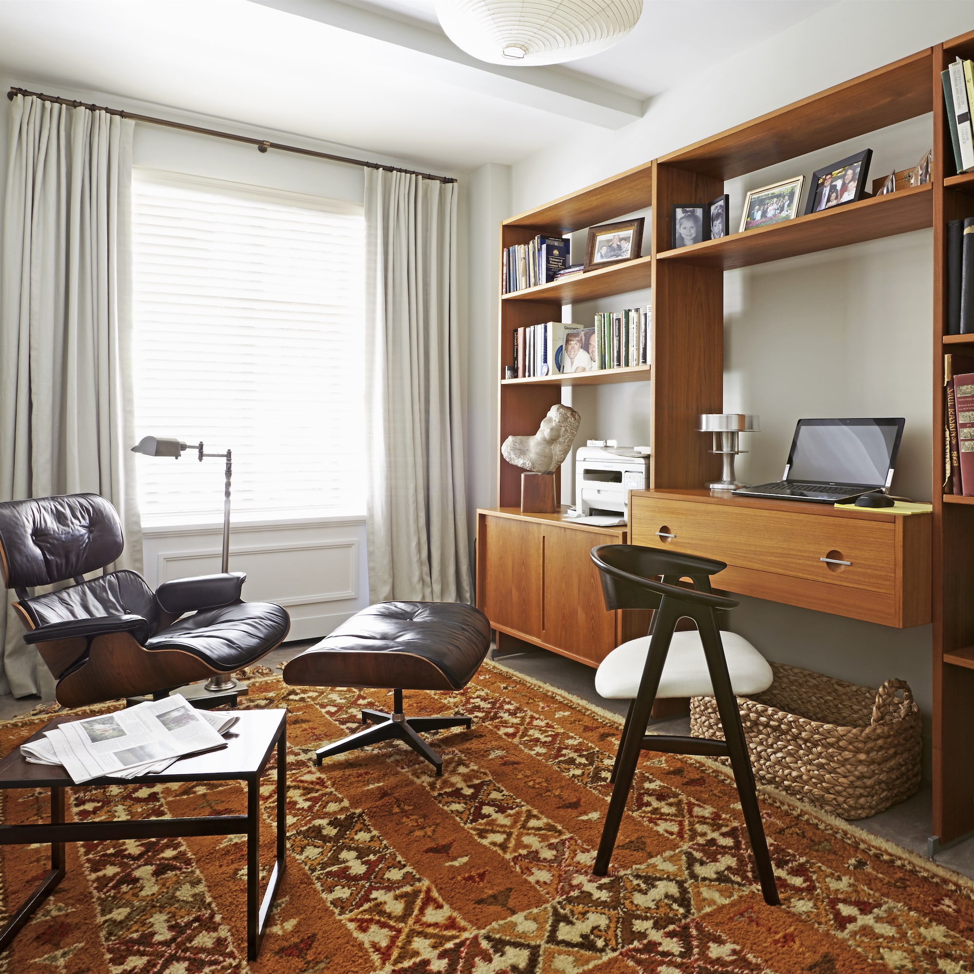 Alexander Doherty-designed home office on the Upper West Side