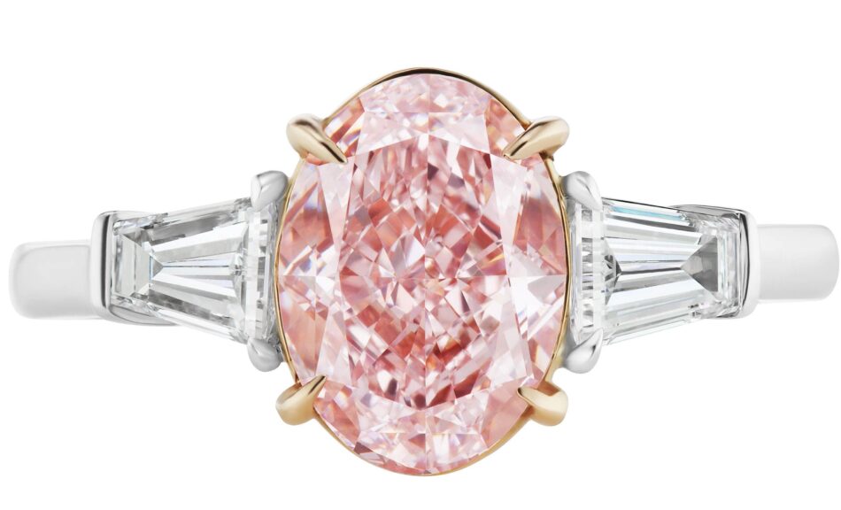 pink diamond ring Scarselli

