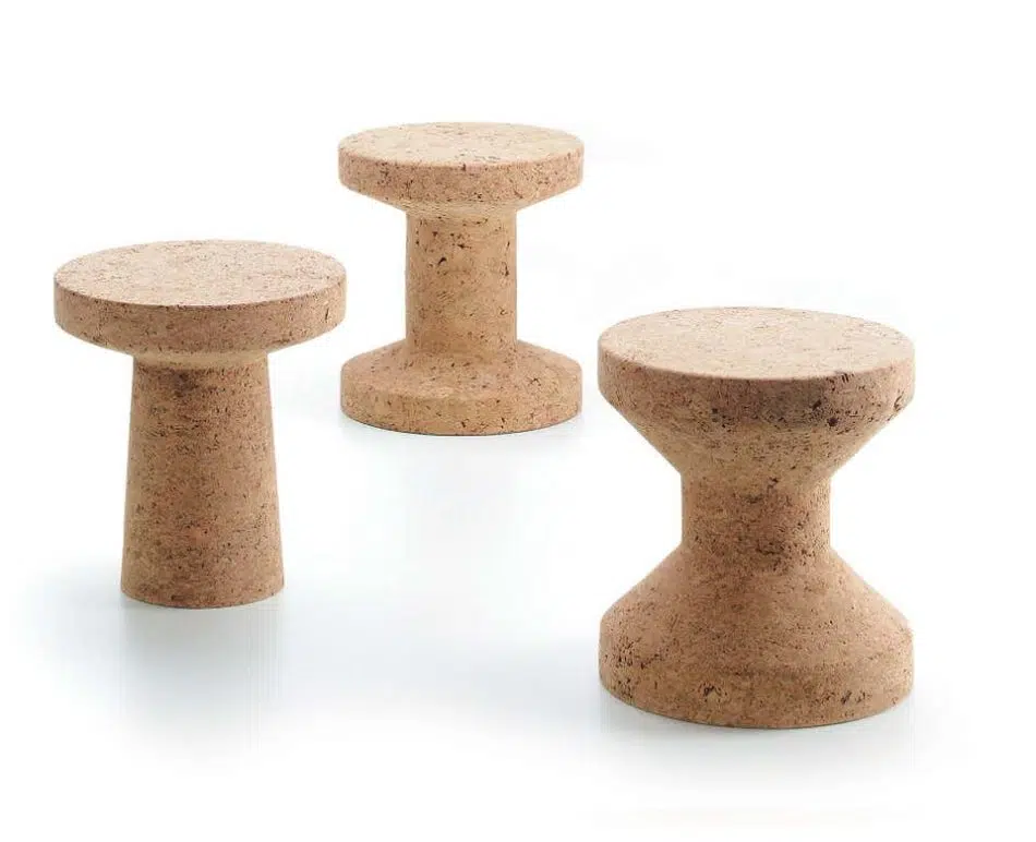 Cork Family stools by Jasper Morrison for Vitra 