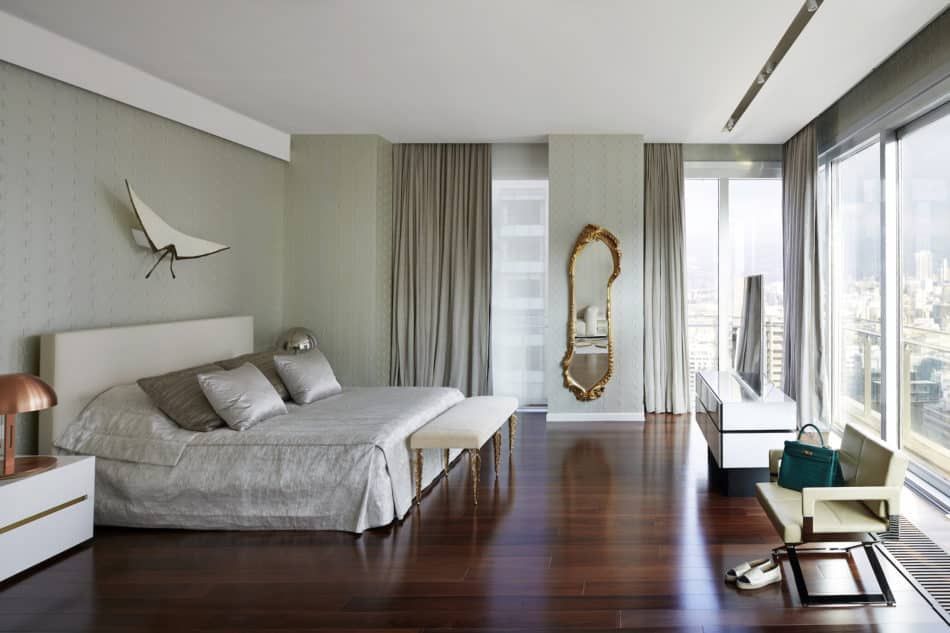 Beirut apartment bedroom by Gatserelia Design