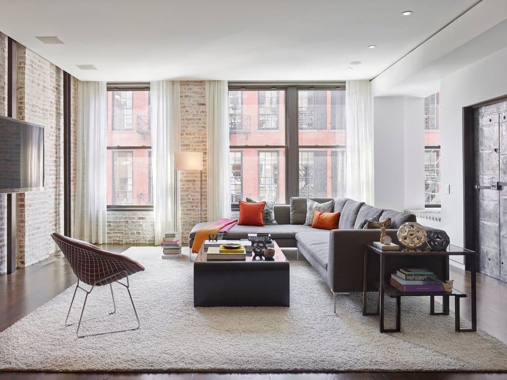 loft living room by Tamara Eaton