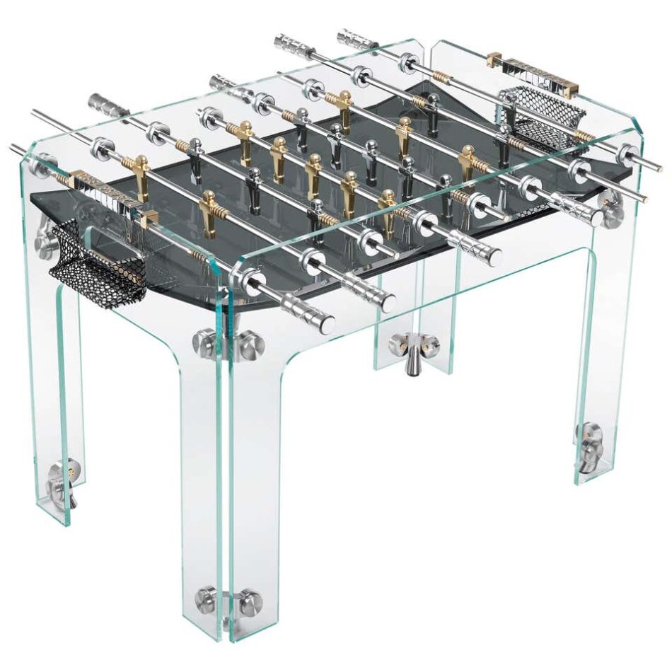 Teckell Cristallino Gold Foosball Table