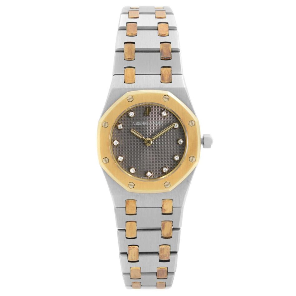 Audemars Piguet Royal Oak watch in steel and rose gold