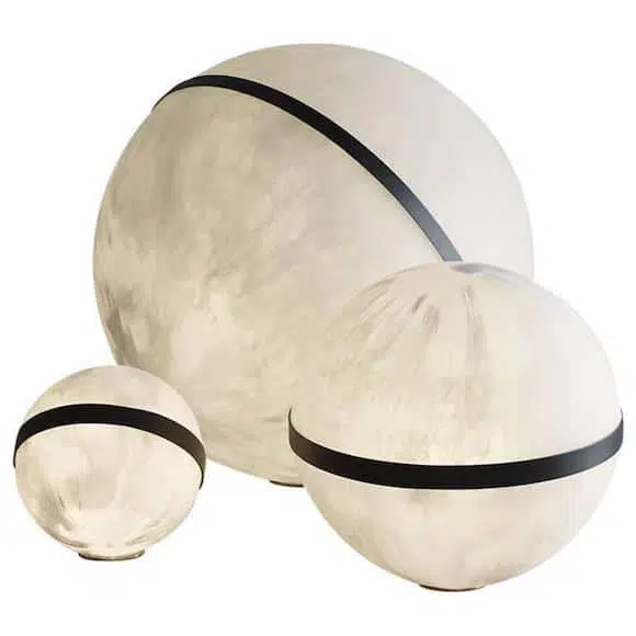 Martha Sturdy's Lunar illuminated resin sphere, 2010–