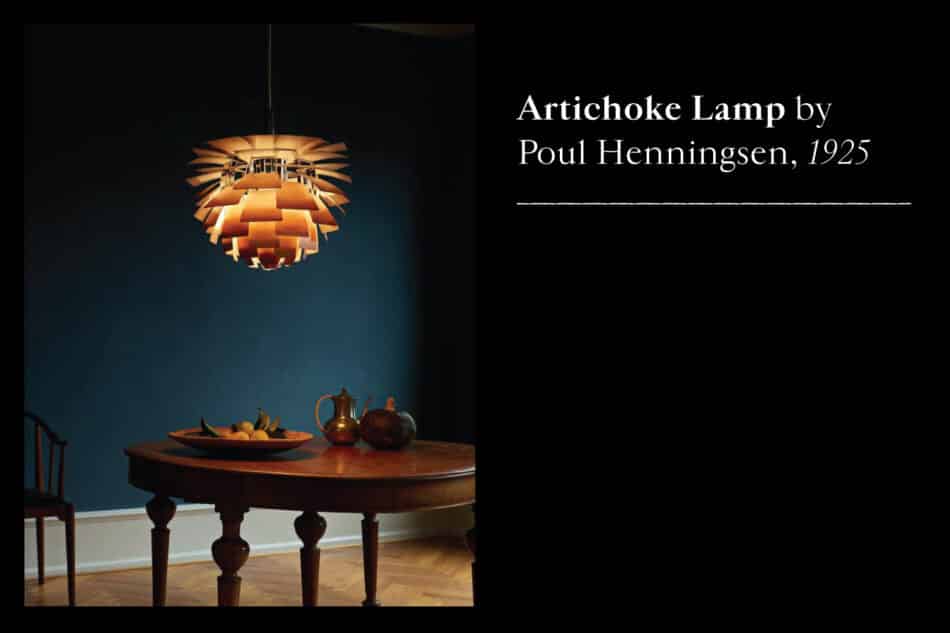 Artichoke lamp by Poul Henningsen