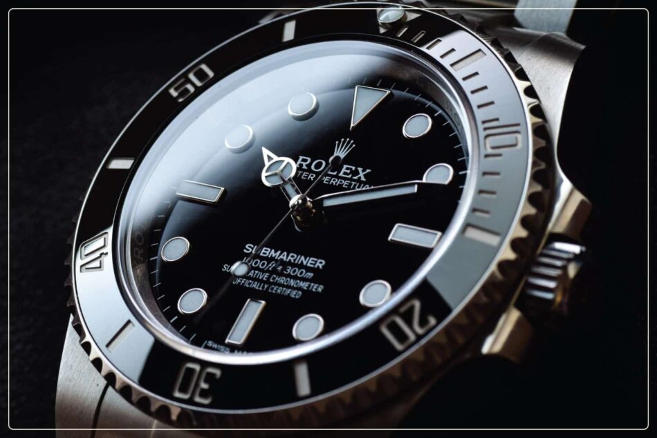 second hand movement on a rolex