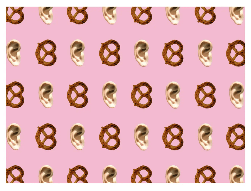 John Baldessari for Maharam Ear/Prezle wallpaper, 2015