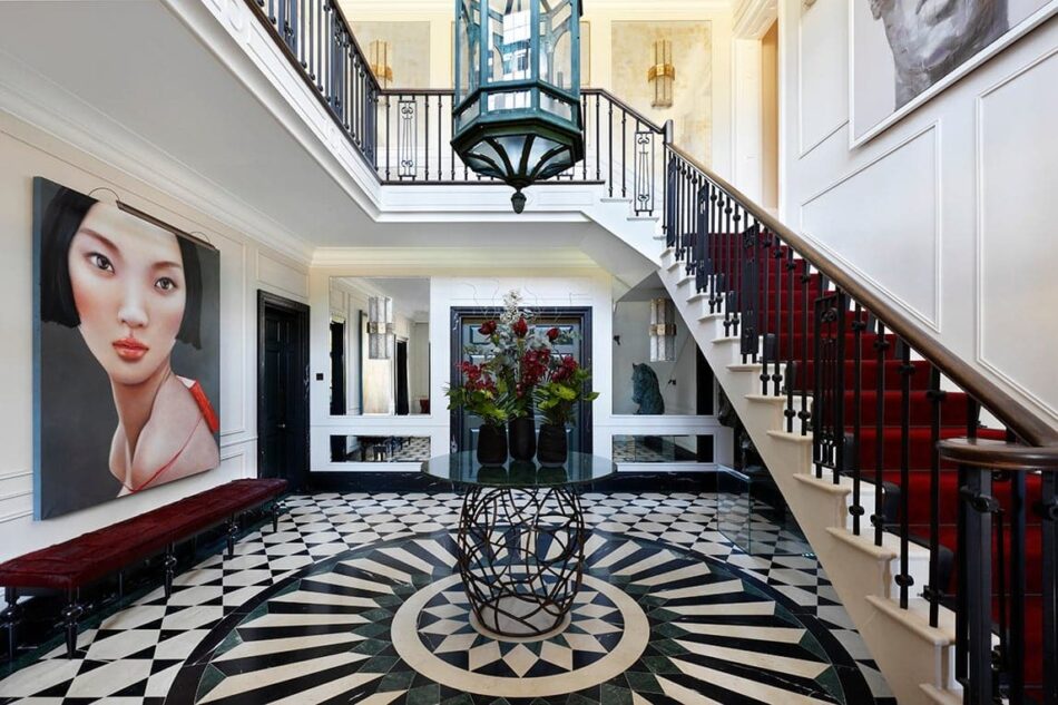 Oxfordshire foyer by Rebecca James