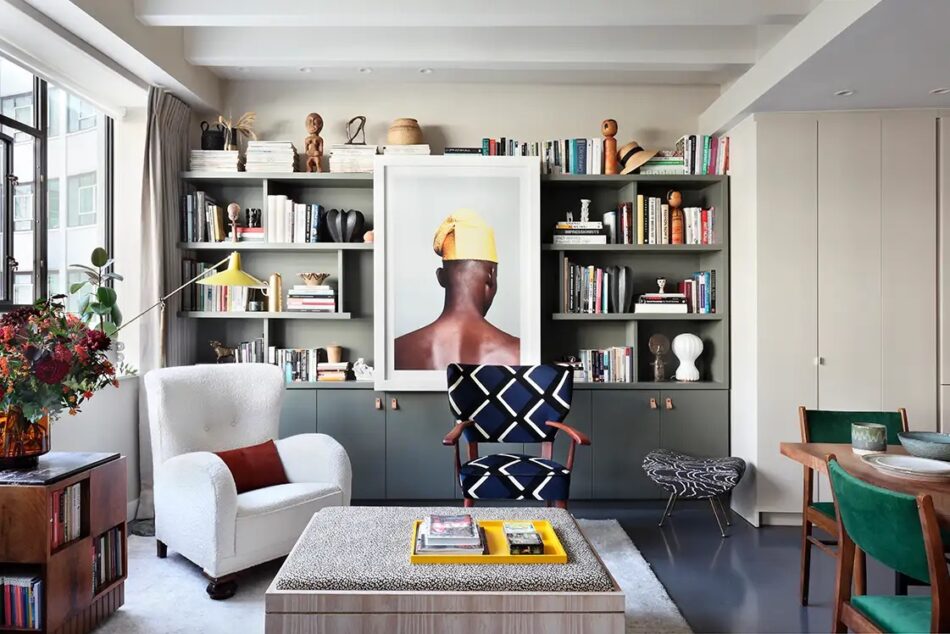 Art-filled apartment in the United Kingdom designed by Studio Ashby.