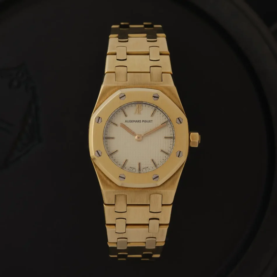 Audemars Piguet 18-karat yellow gold Royal Oak 25mm, 1987