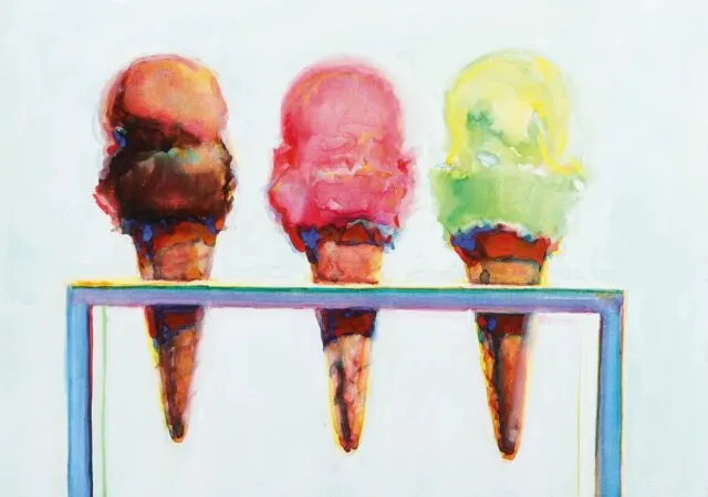 This Tempting Wayne Thiebaud Watercolor Is the Perfect Summer Treat