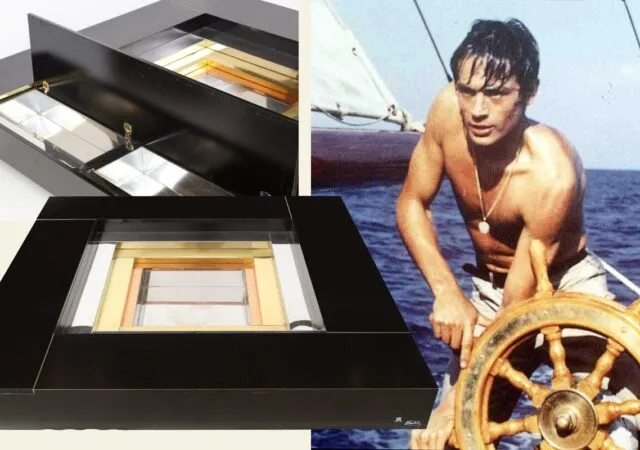 This Alain Delon–Designed Table Is Almost as Handsome as He Was