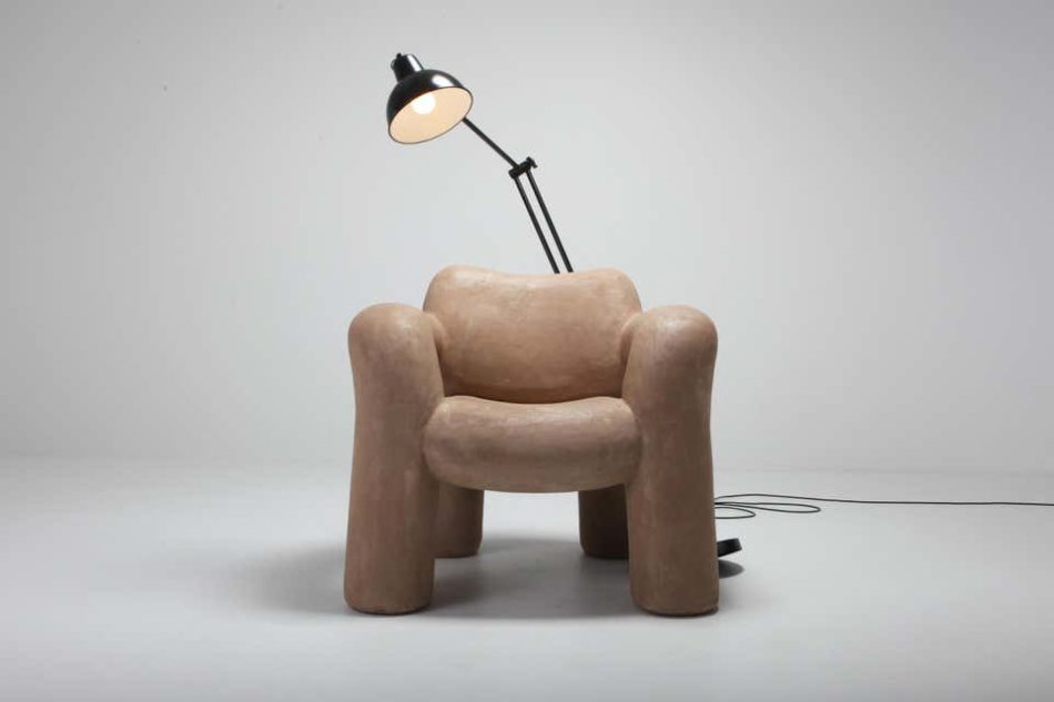 Schimmel & Schweikle Blown-Up with Lamp Chair