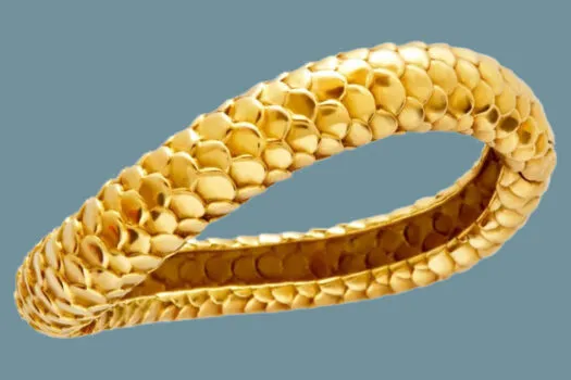 Angela Cummings fish skin bracelet