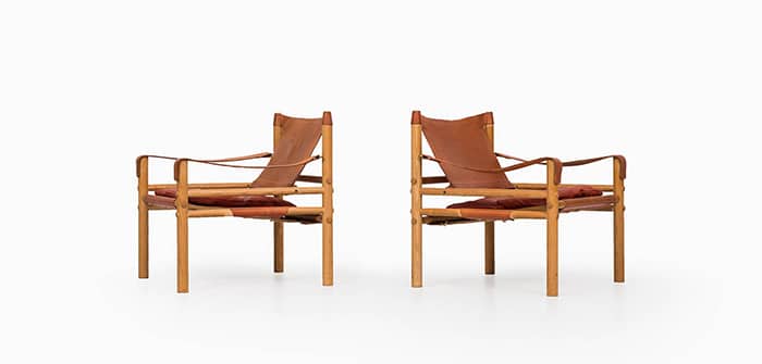 Arne Norell "Sirocco" Easy Chairs, 1960s.