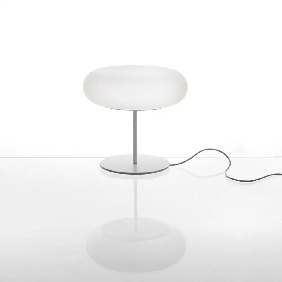 Artemide Itka Table Light in White by Naoto Fukasawa