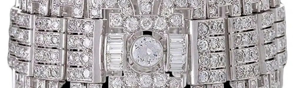 Art Deco diamond bracelet