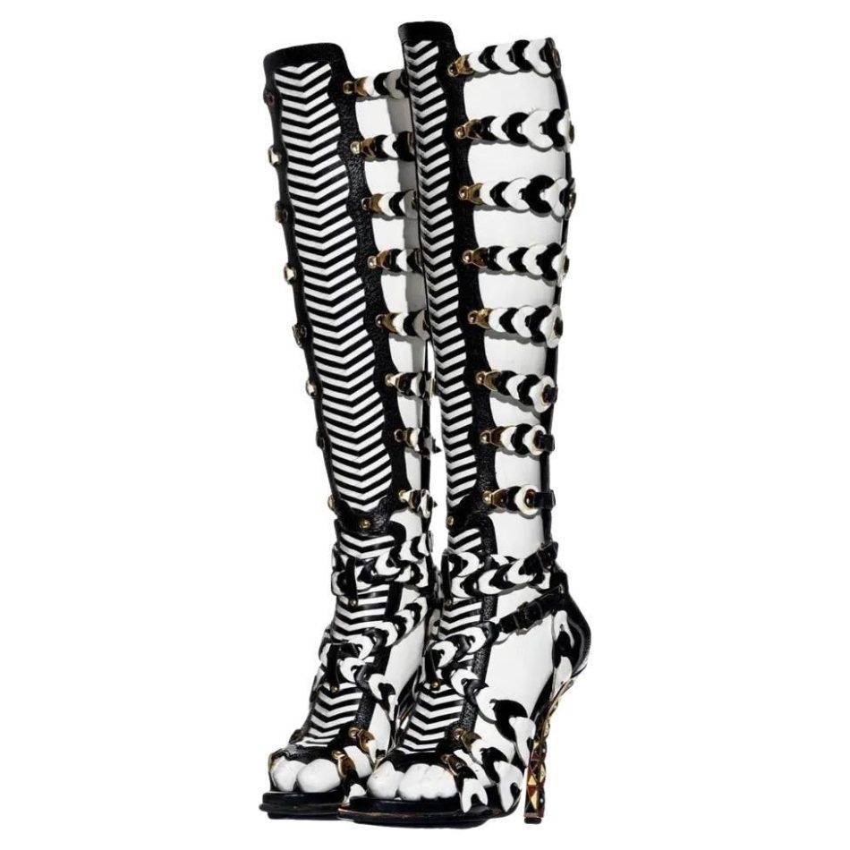 Balenciaga by Nicolas Ghesquiere Gladiator Boots