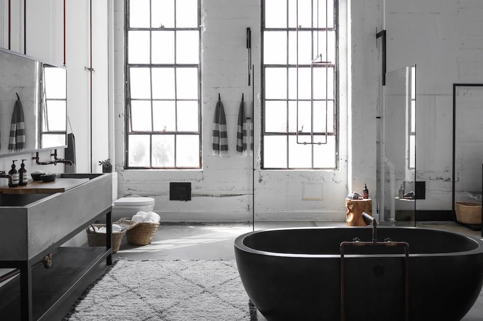 loft bathroom by Alexander Design