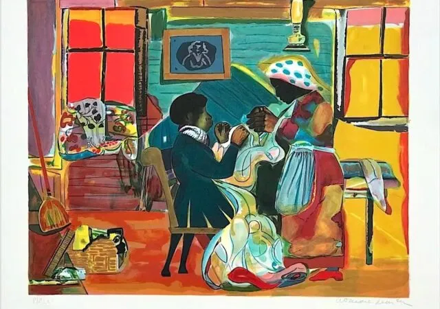 Romare Bearden’s Humanity Infuses His Bright, Bold Art