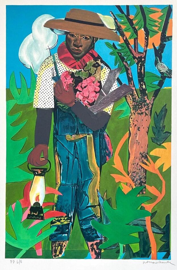The Lantern, 1979, by Romare Bearden