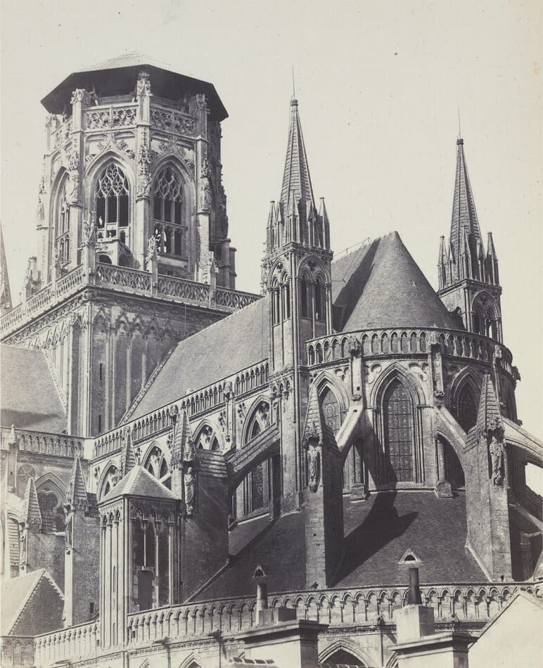 Apse Of The Cathedral, Europe, 1860s, by the Bisson brothers