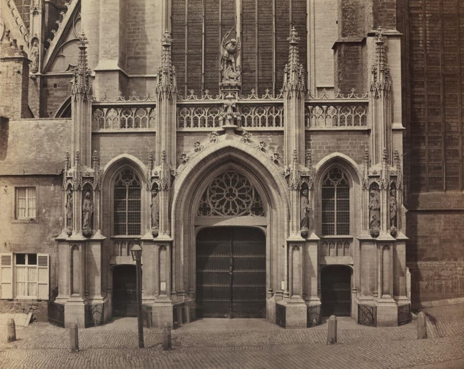 Unidentified Church Doors, 1860s, by the Bisson brothers