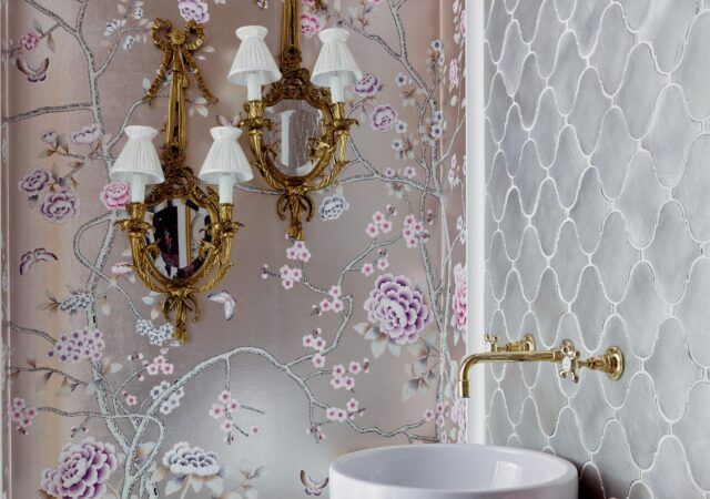 Powder Rooms That Pop from 1stDibs 50 Designers