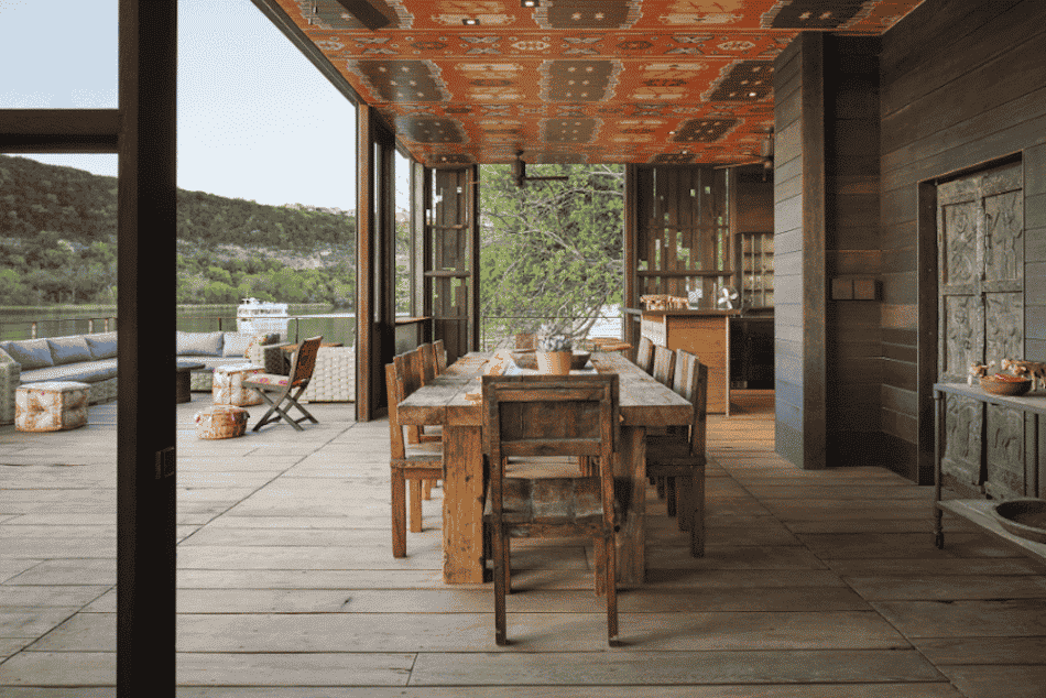 lake house dining by Andersson-Wise