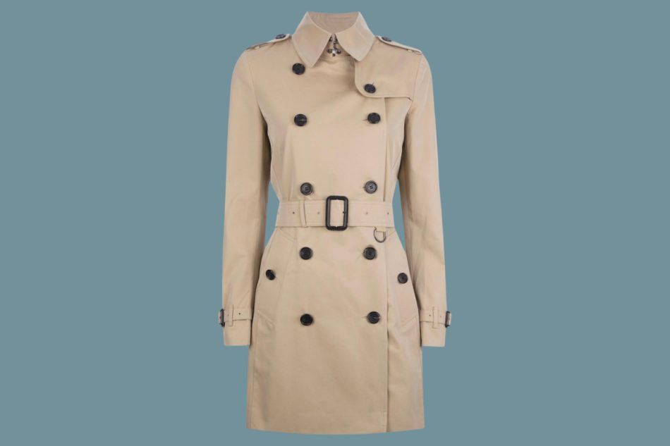 Burberry trench coat
