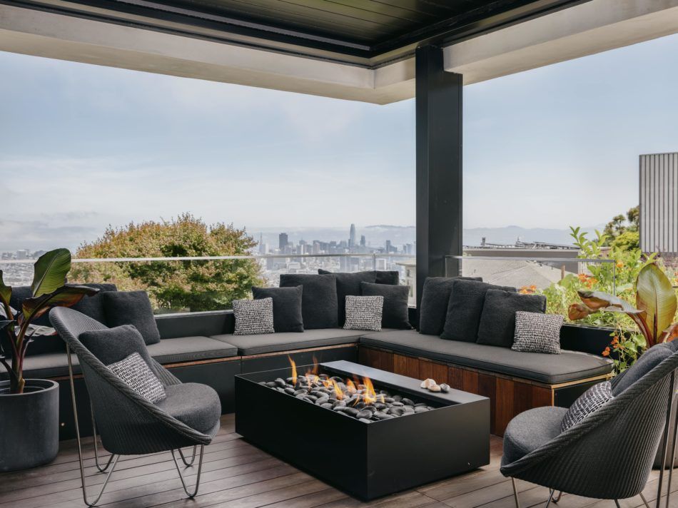 Sean Leffers-designed patio in San Francisco