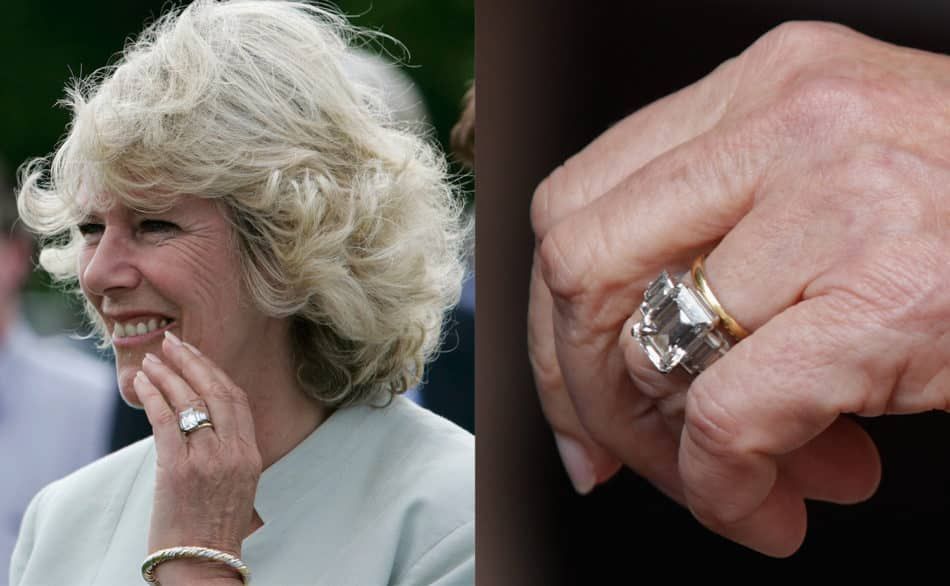 Camilla Parker Bowles engagement ring