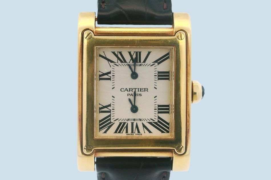 Cartier Tank a Vis watch