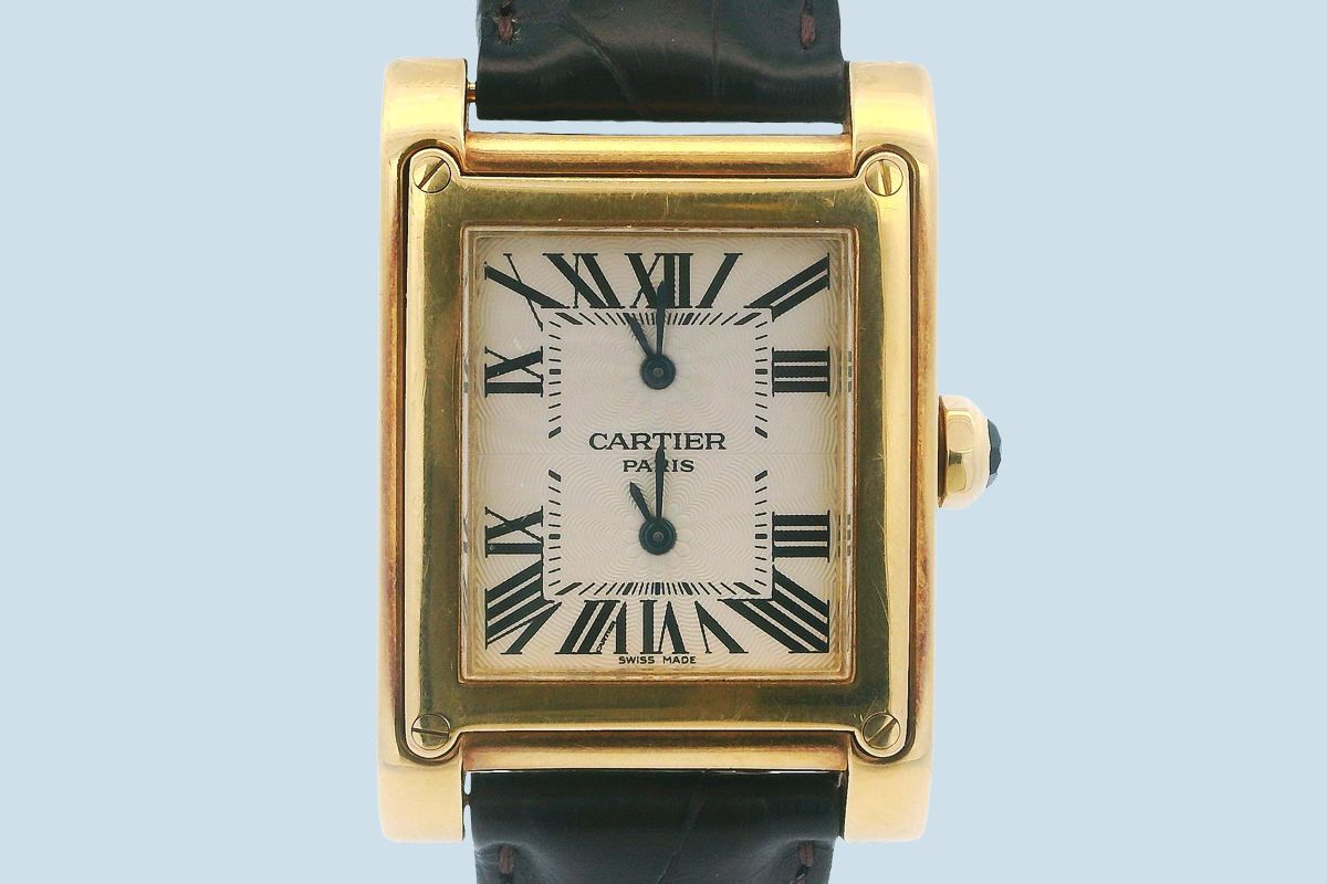 Cartier Tank a Vis watch