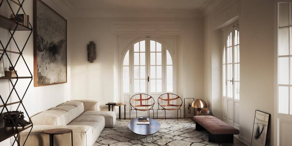 Quincoces-Dragò & Partners Rome living room