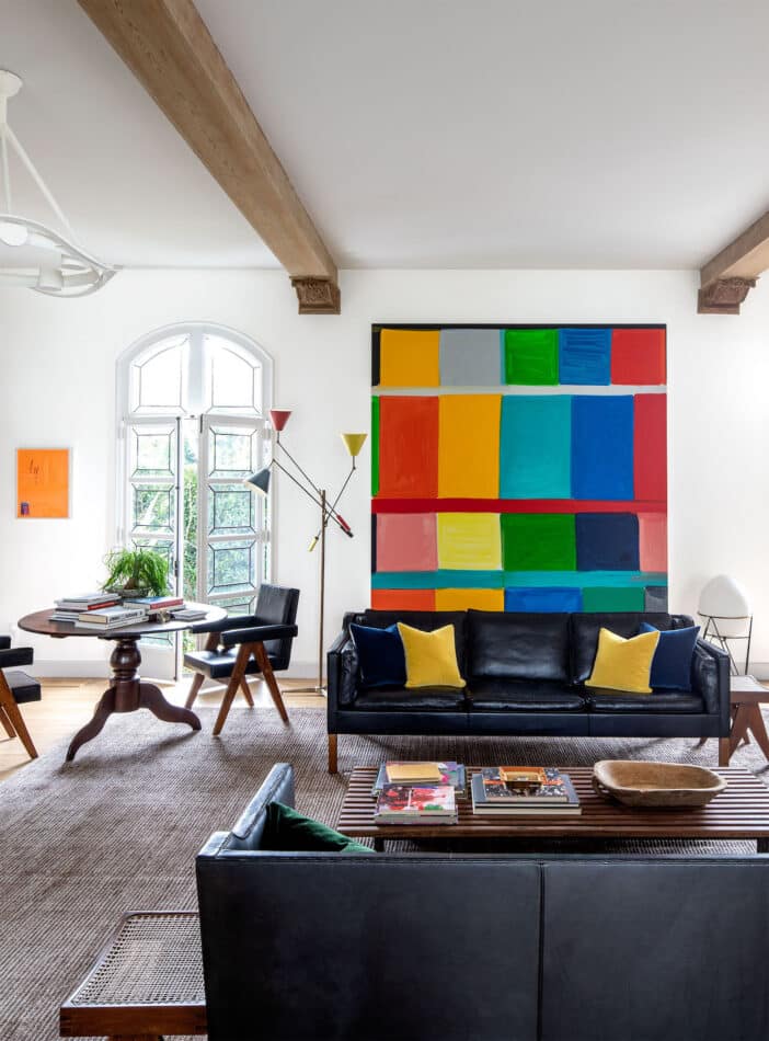 Los Angeles living room designed by Cliff Fong of Matt Blacke Inc.