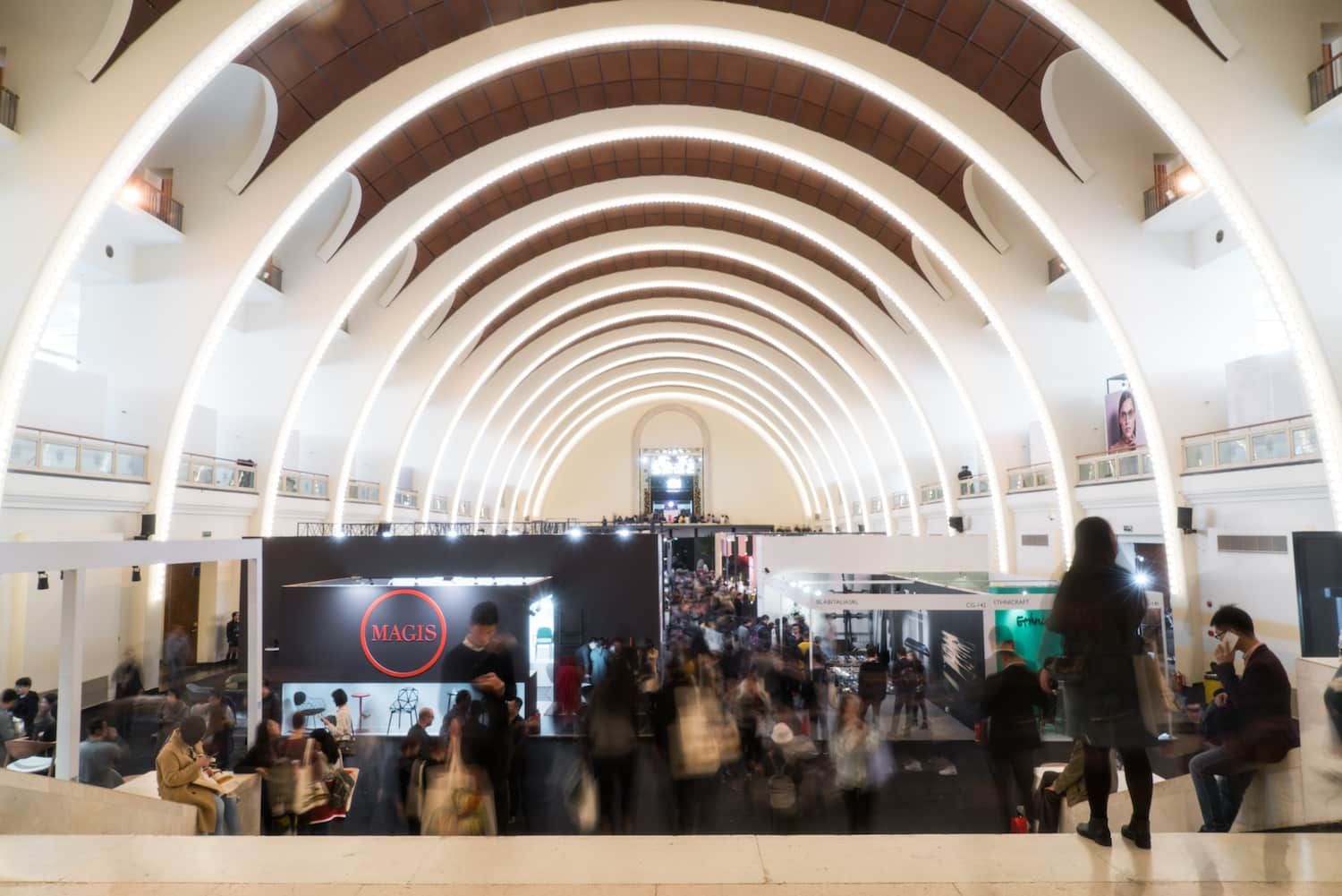 Shanghai Exhibition Center during Design Shanghai