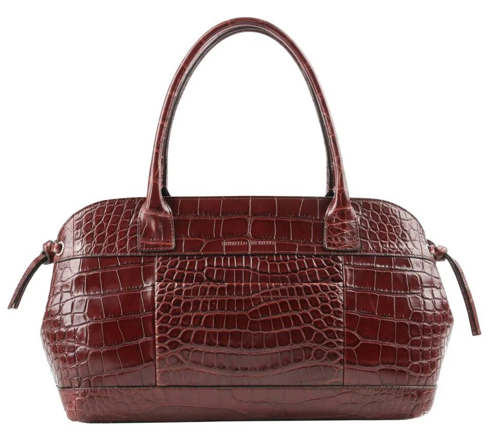Brunello Cucinelli crocodile handbag, 21st century