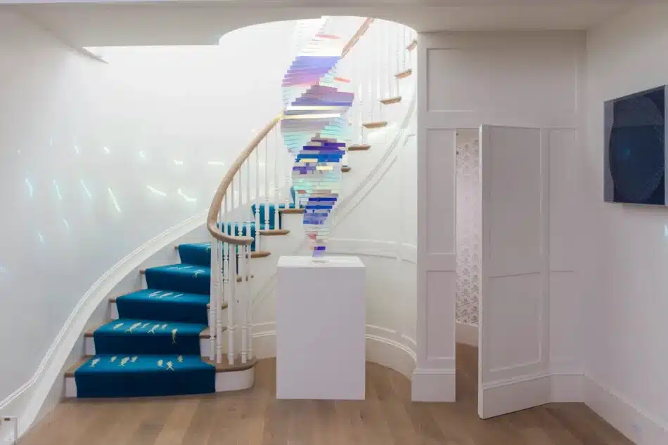 Entry hall designed by Georgantas Design + Development