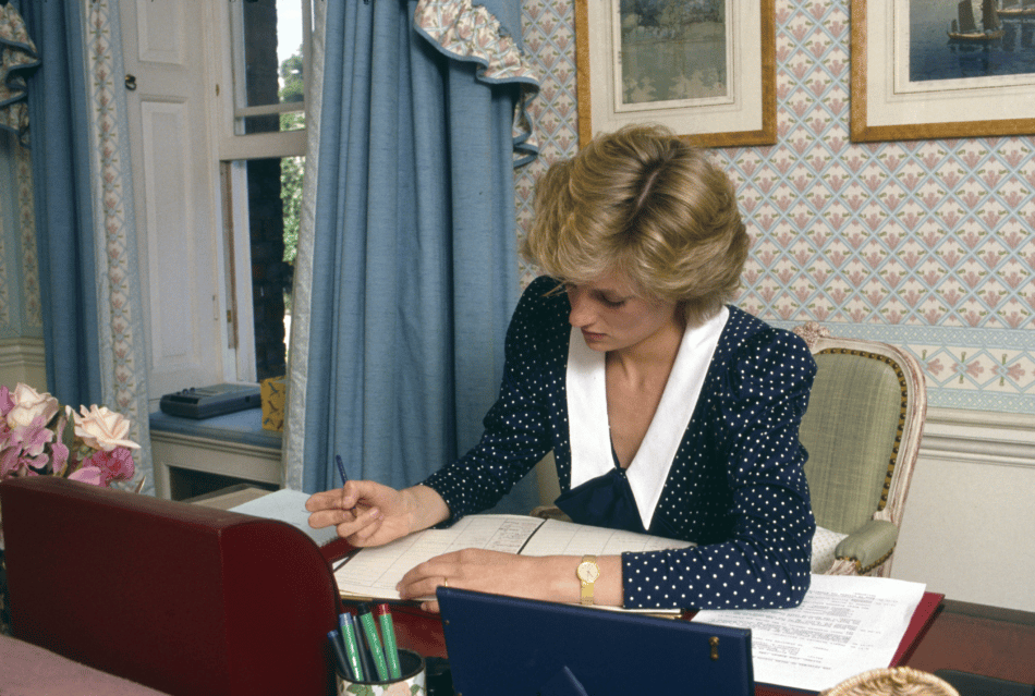 Princess Diana in Kensington Palace