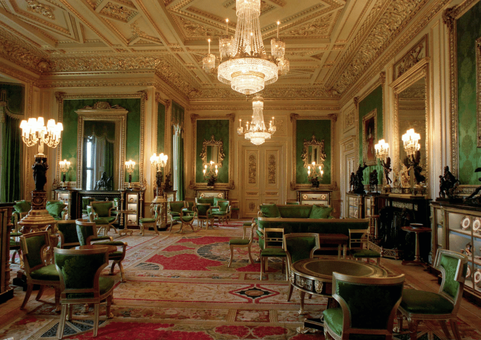 Green Drawing Room at Windsor Castle