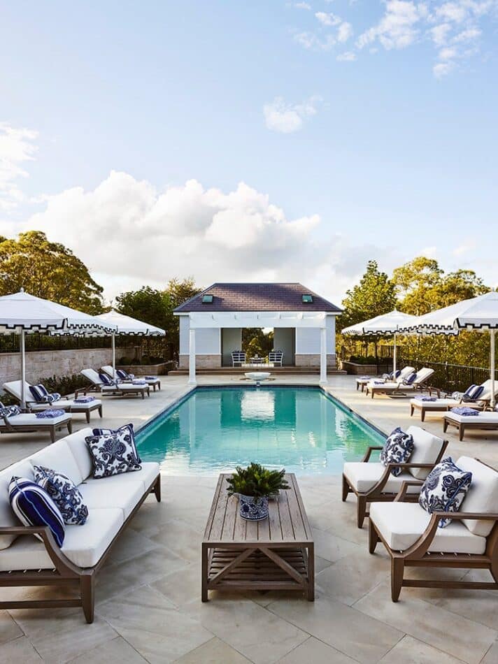 Greg Natale pool house in Australia