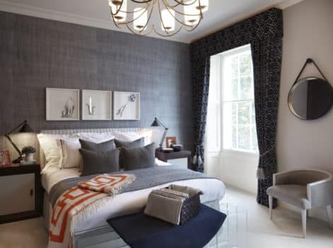 22 Soothing Gray Bedrooms - The Study