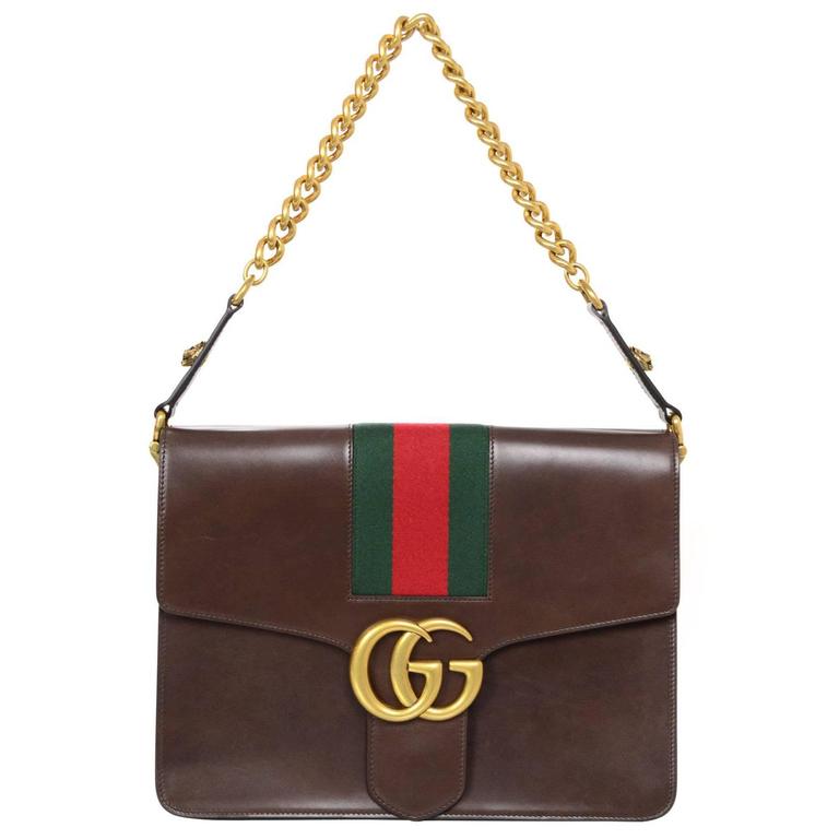 are gucci bags real leather