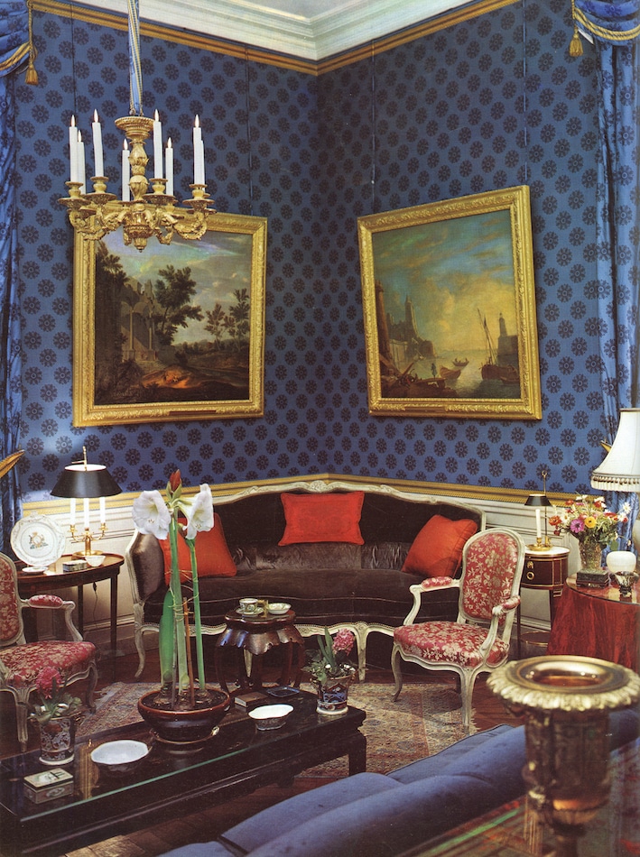 drawing room by Henri Samuel