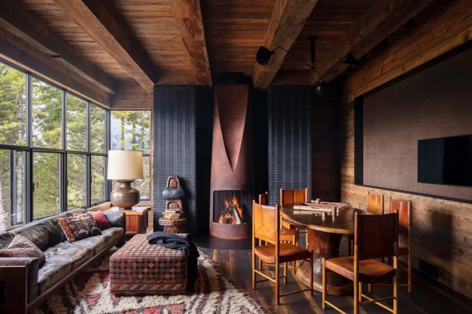 Wyoming living room designed by Hammer and Spear