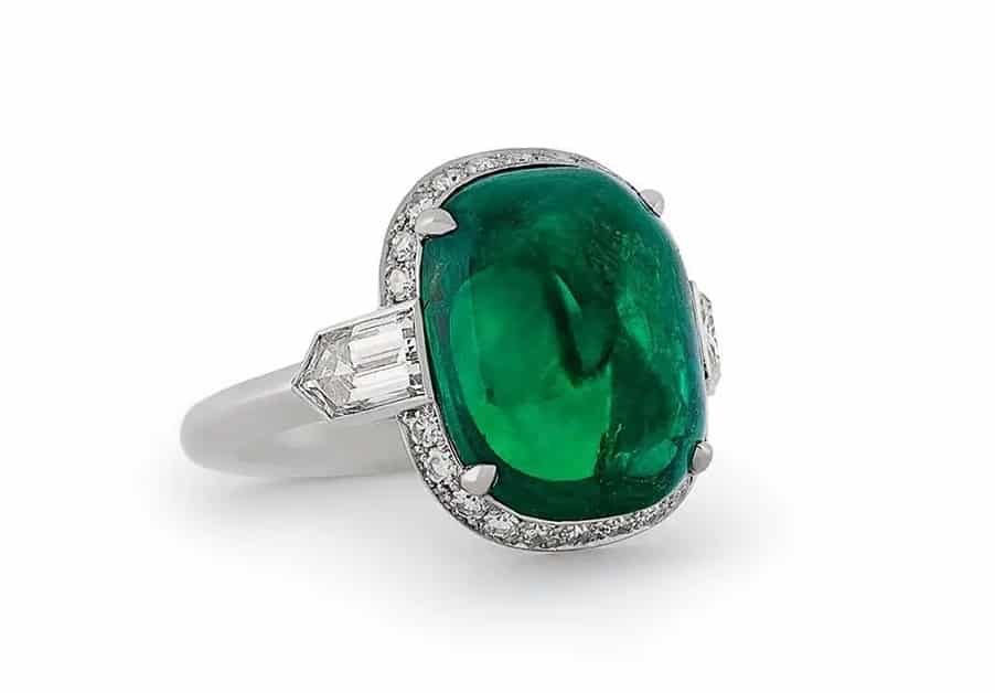 Hancocks Columbian emerald and diamond ring, 2020
