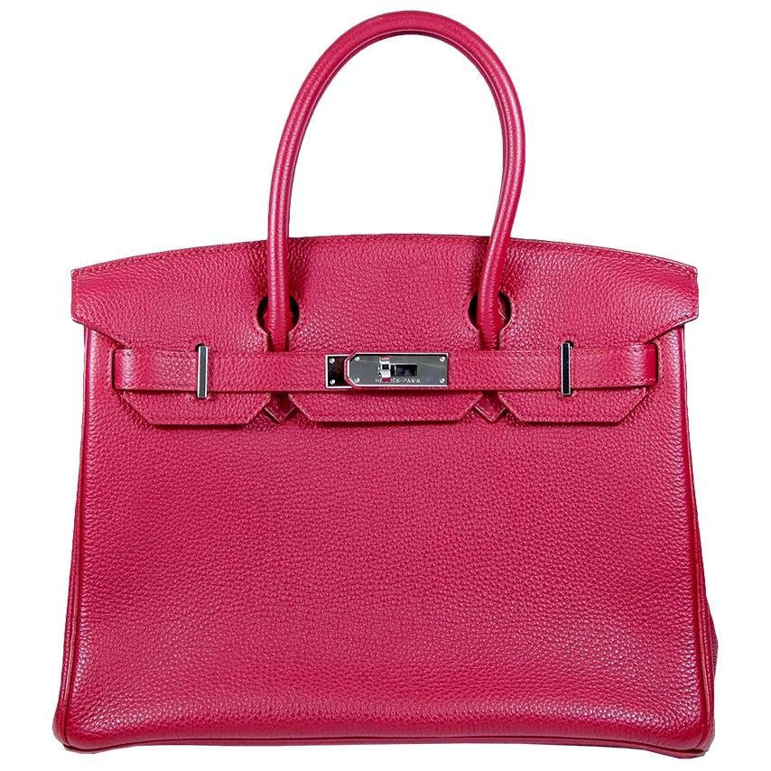 Pink Hermes Birkin Bag