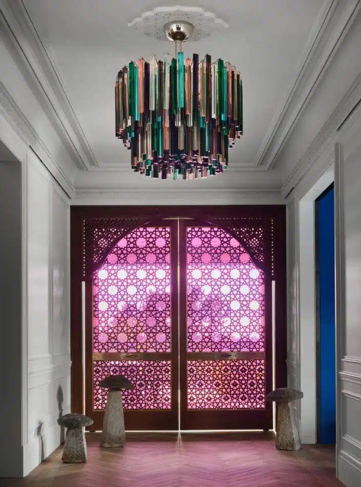 Foyer of a San Francisco home designed by Nicole Hollis